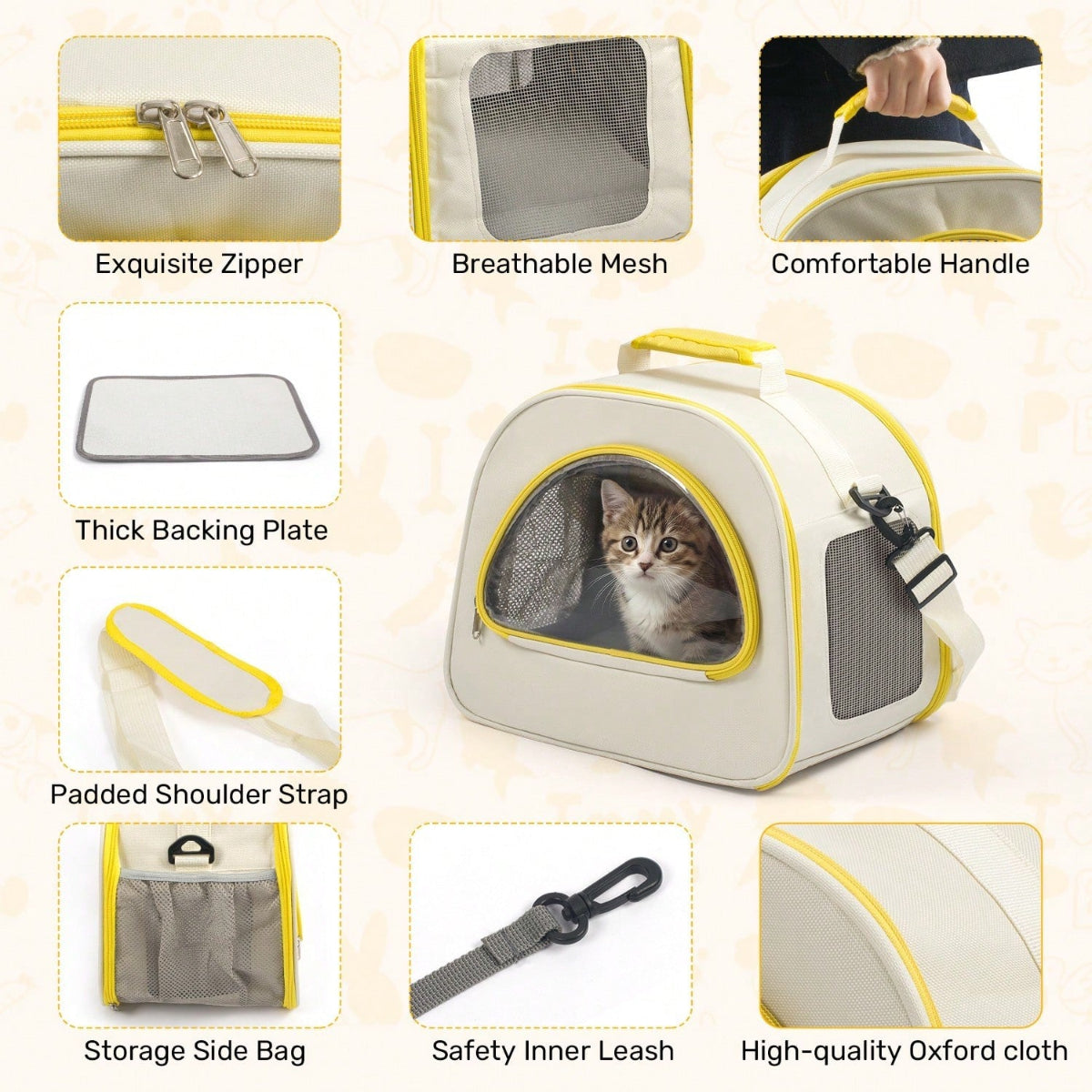 Breathable Pet Carrier Shoulder Bag