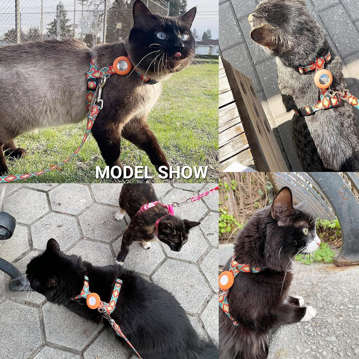 Escape-Proof Cat Harness & Leash Set