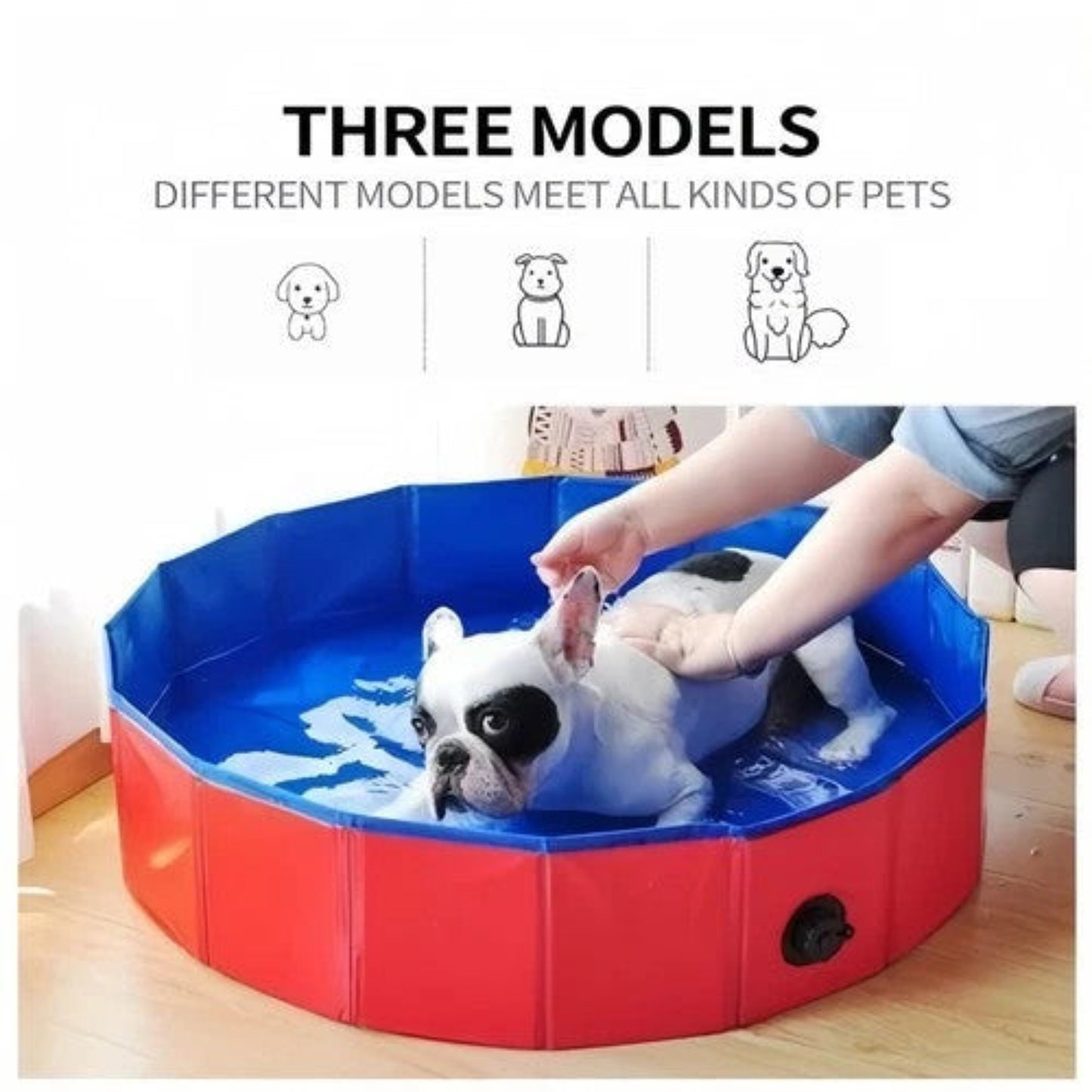 Foldable Pet Pool & Bathtub