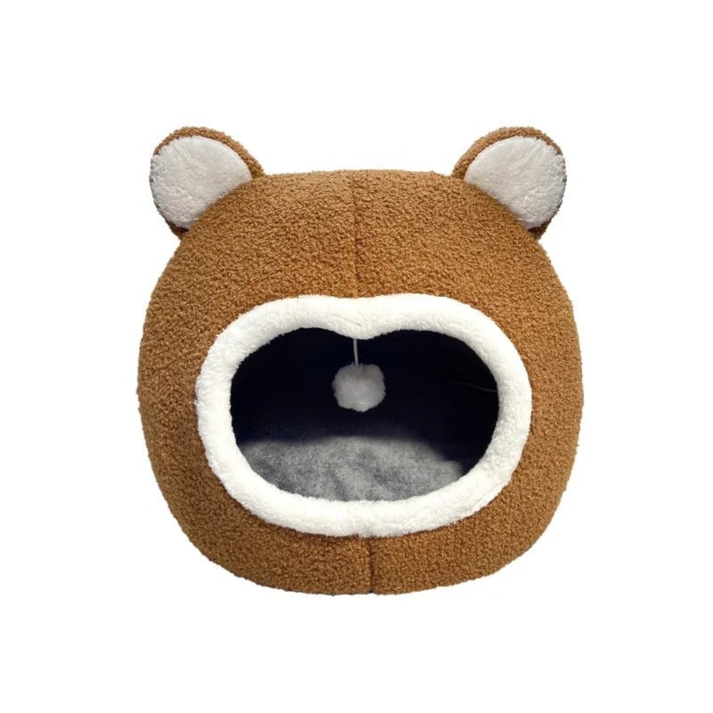 Brown Cat Bed Cozy Pet Tent - Best Buddy Store