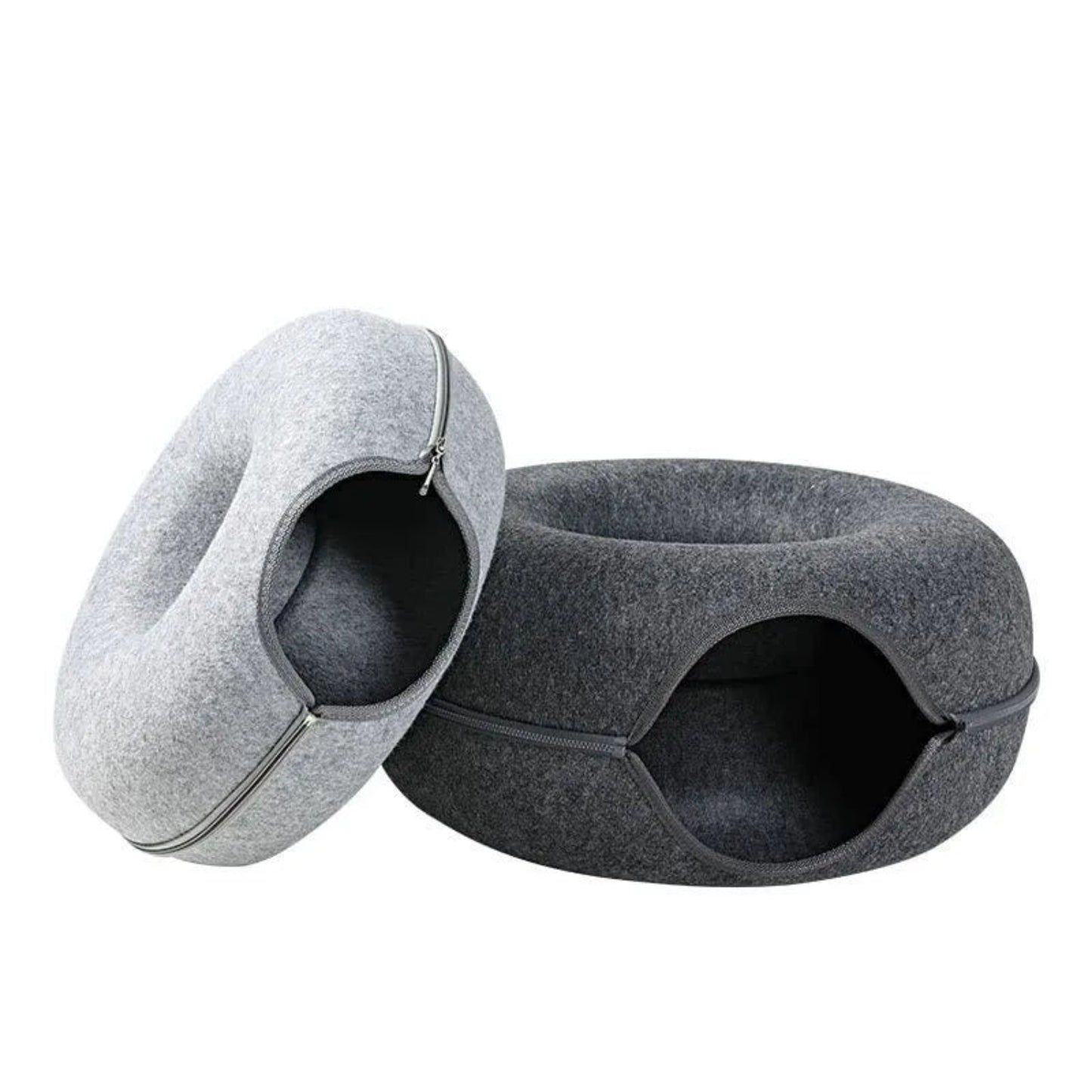 Cozy Donut Cat Bed and Tunnel - Best Buddy Store