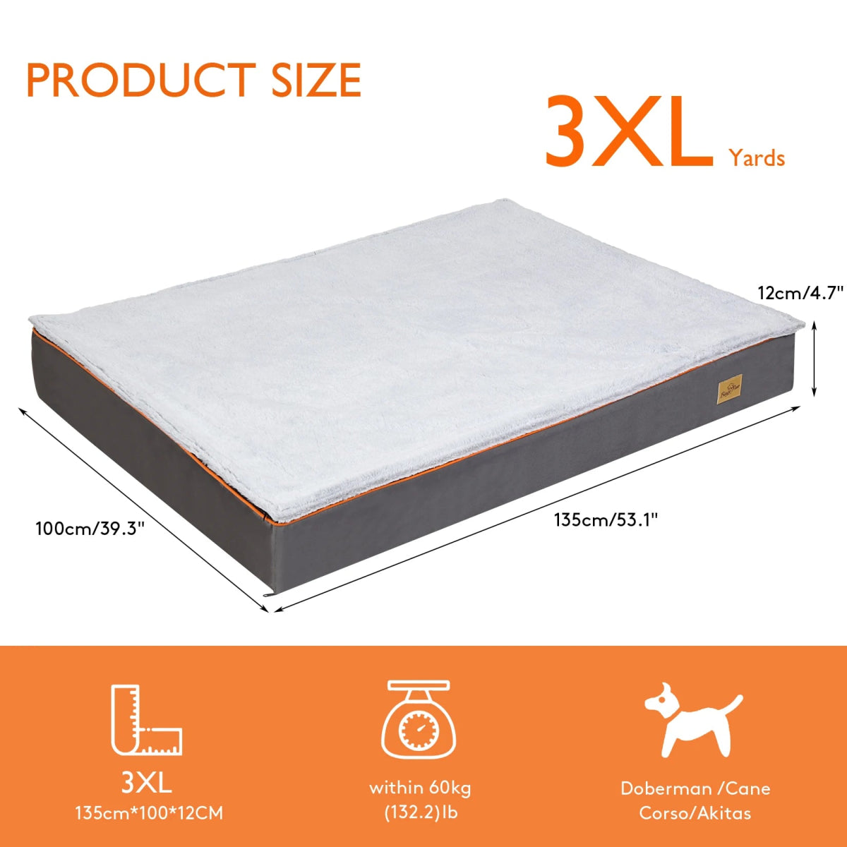 Waterproof Orthopedic Dog Bed – Multiple Sizes - Best Buddy Store