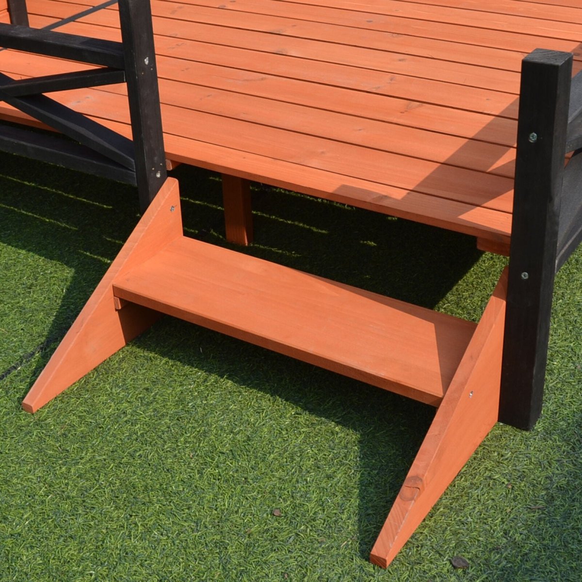 Outdoor Elevated Wooden Dog House - Best Buddy Store