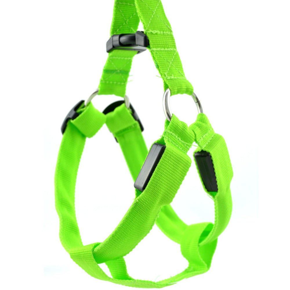 Pet Safety Harness Dog LED Flashing Light Harness - Best Buddy Store