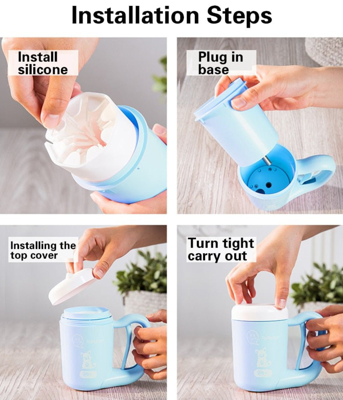 Portable Dog Paw Cleaner Cup - Best Buddy Store