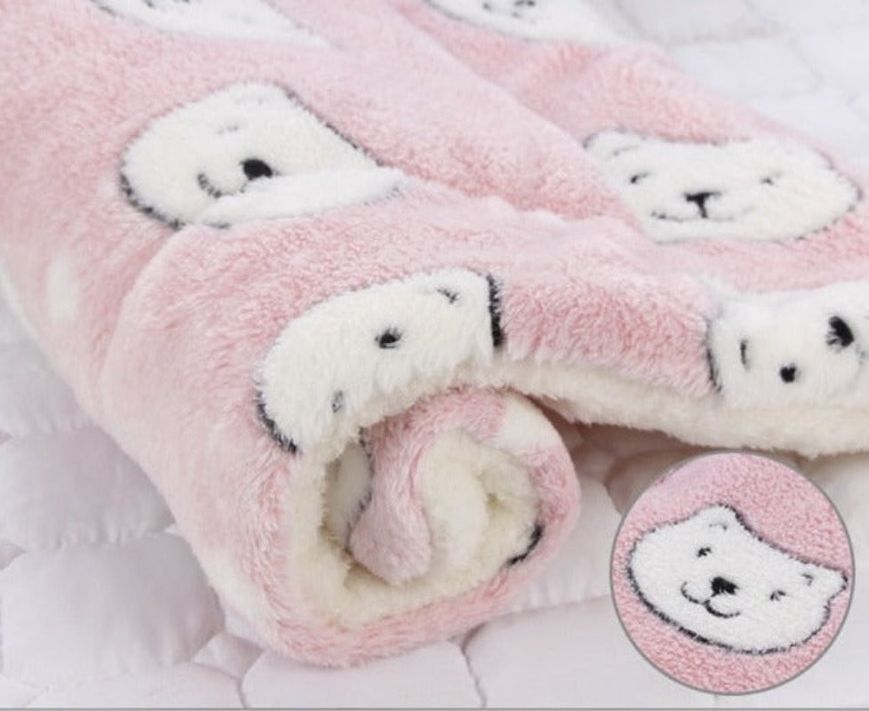 Pet Soft Thickened Fleece Blanket - BestBuddyStore