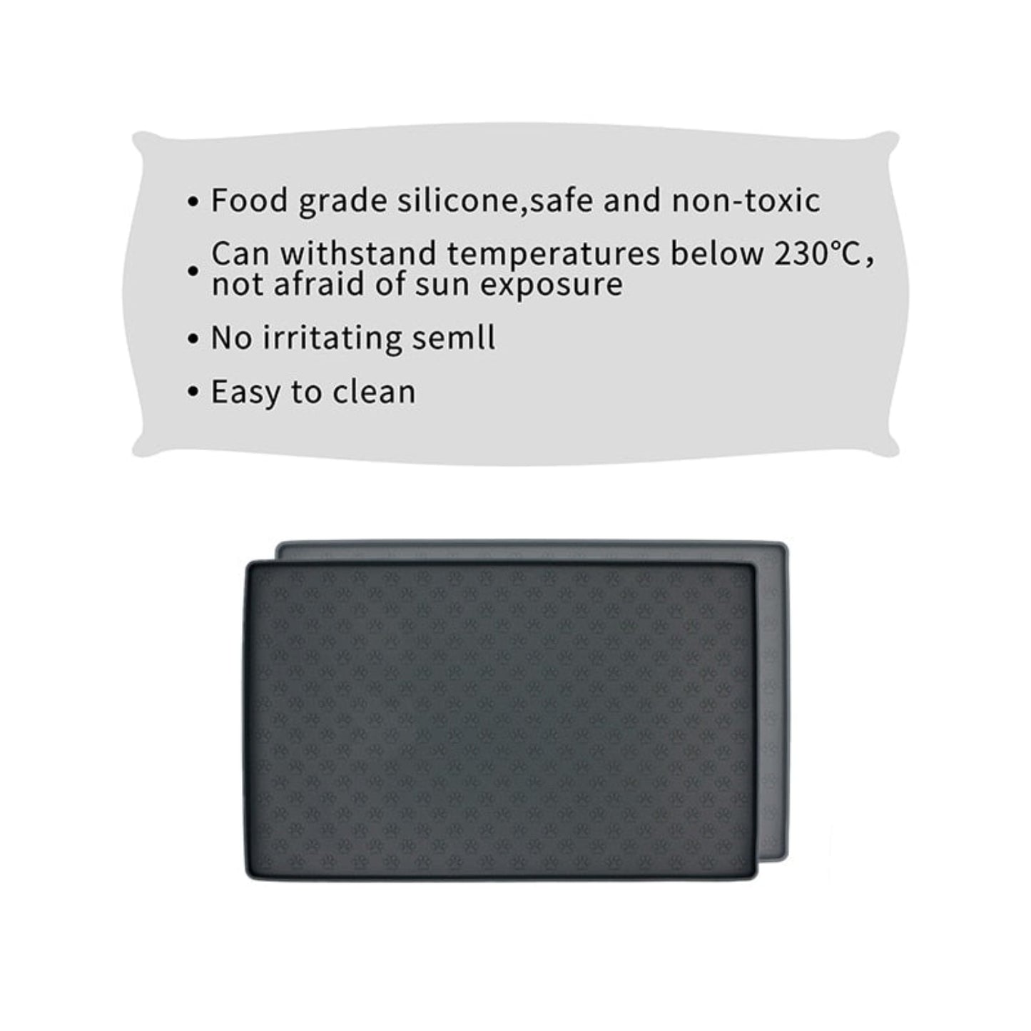 Waterproof Food Mat For Pet Feeding Bowls - Best Buddy Store