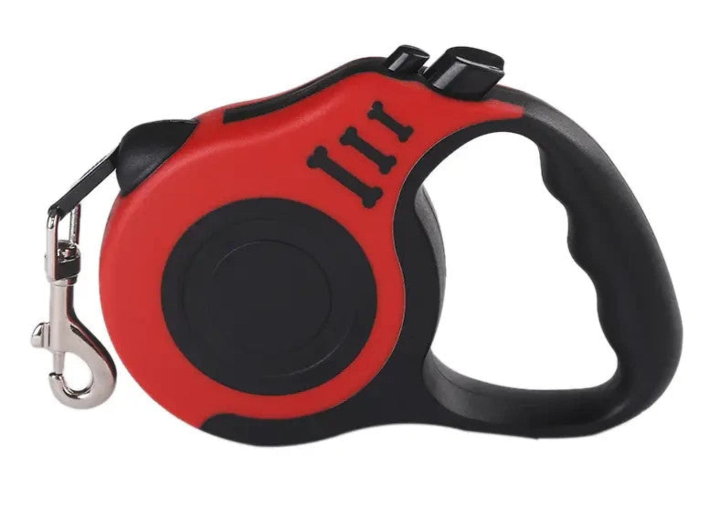 16.5FT Retractable Dog Leash Cord Style, Compact Handle, One-Touch Lock