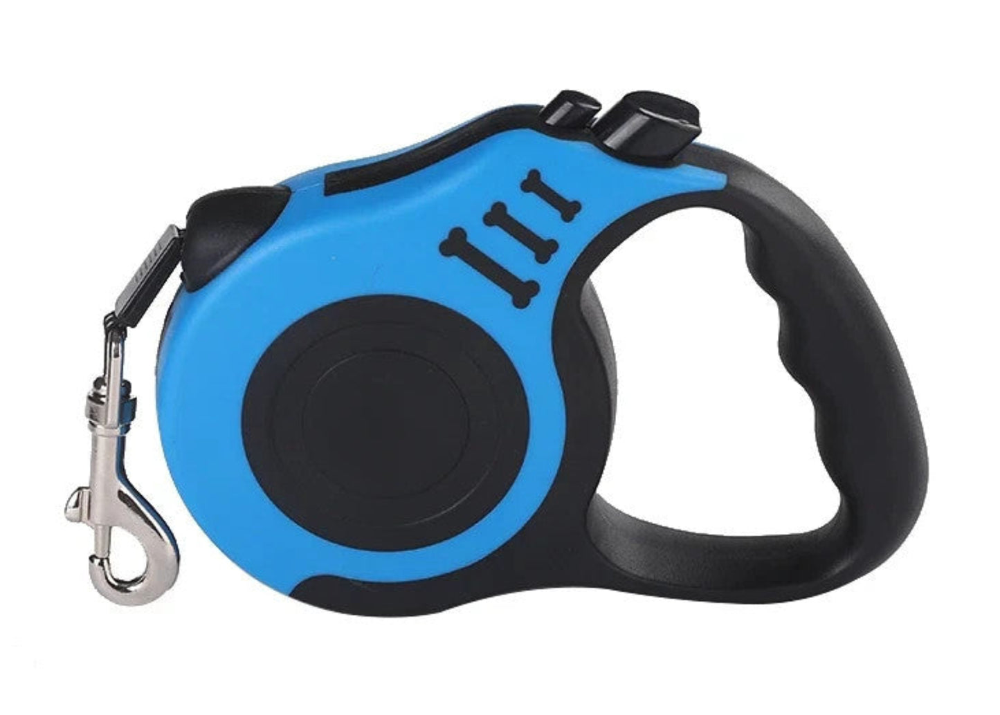 16.5FT Retractable Dog Leash Cord Style, Compact Handle, One-Touch Lock