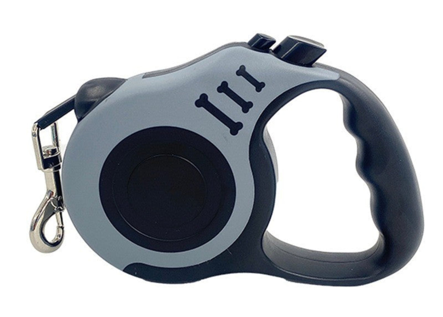 16.5FT Retractable Dog Leash Cord Style, Compact Handle, One-Touch Lock
