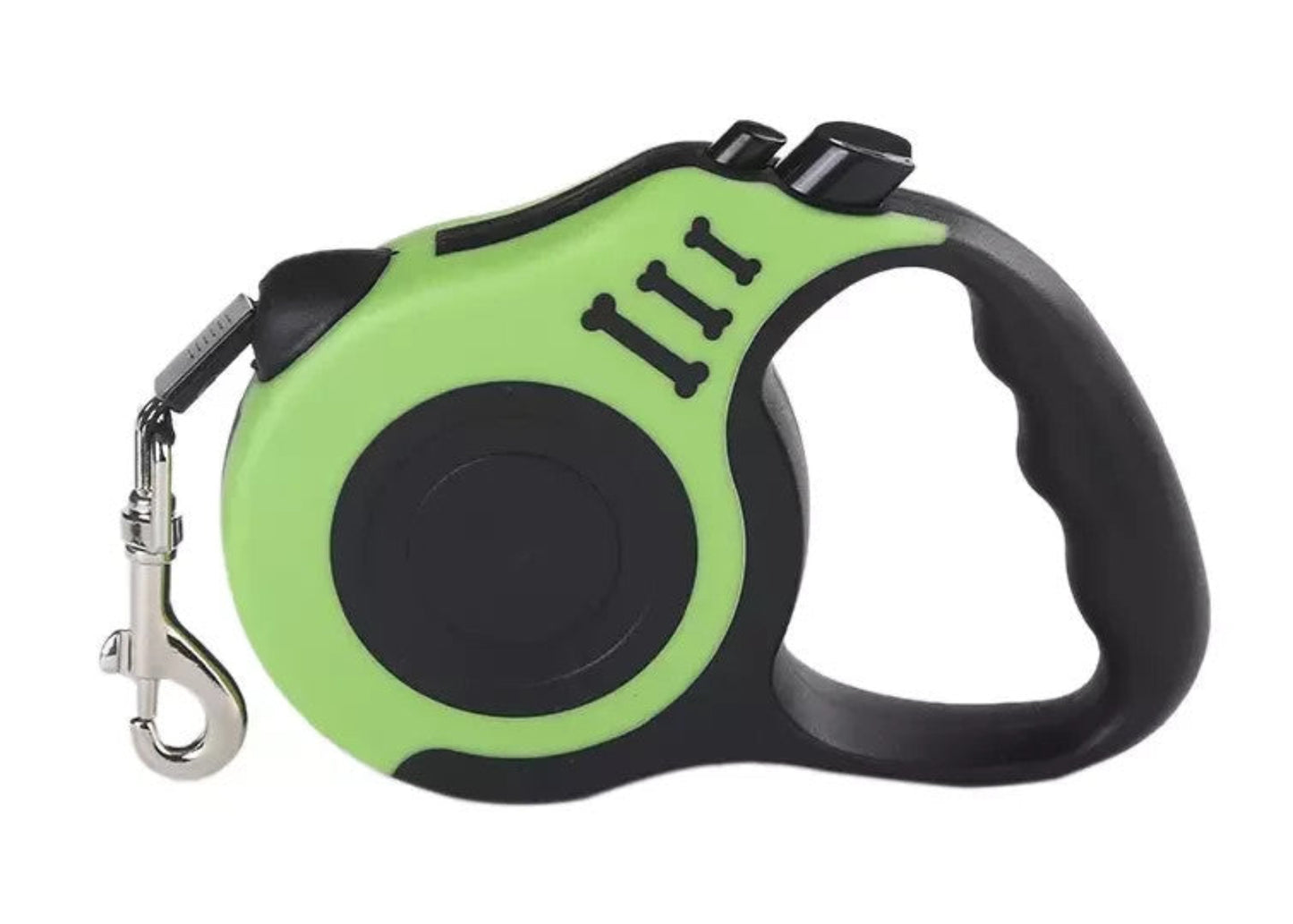 16.5FT Retractable Dog Leash Cord Style, Compact Handle, One-Touch Lock