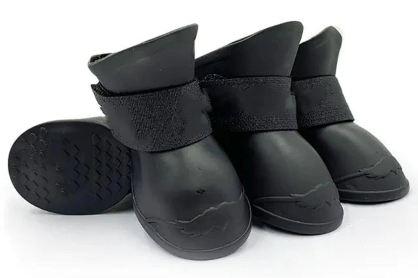 4Pcs Dog Waterproof Rain - shoes Anti - slip Rubber - Best Buddy Store