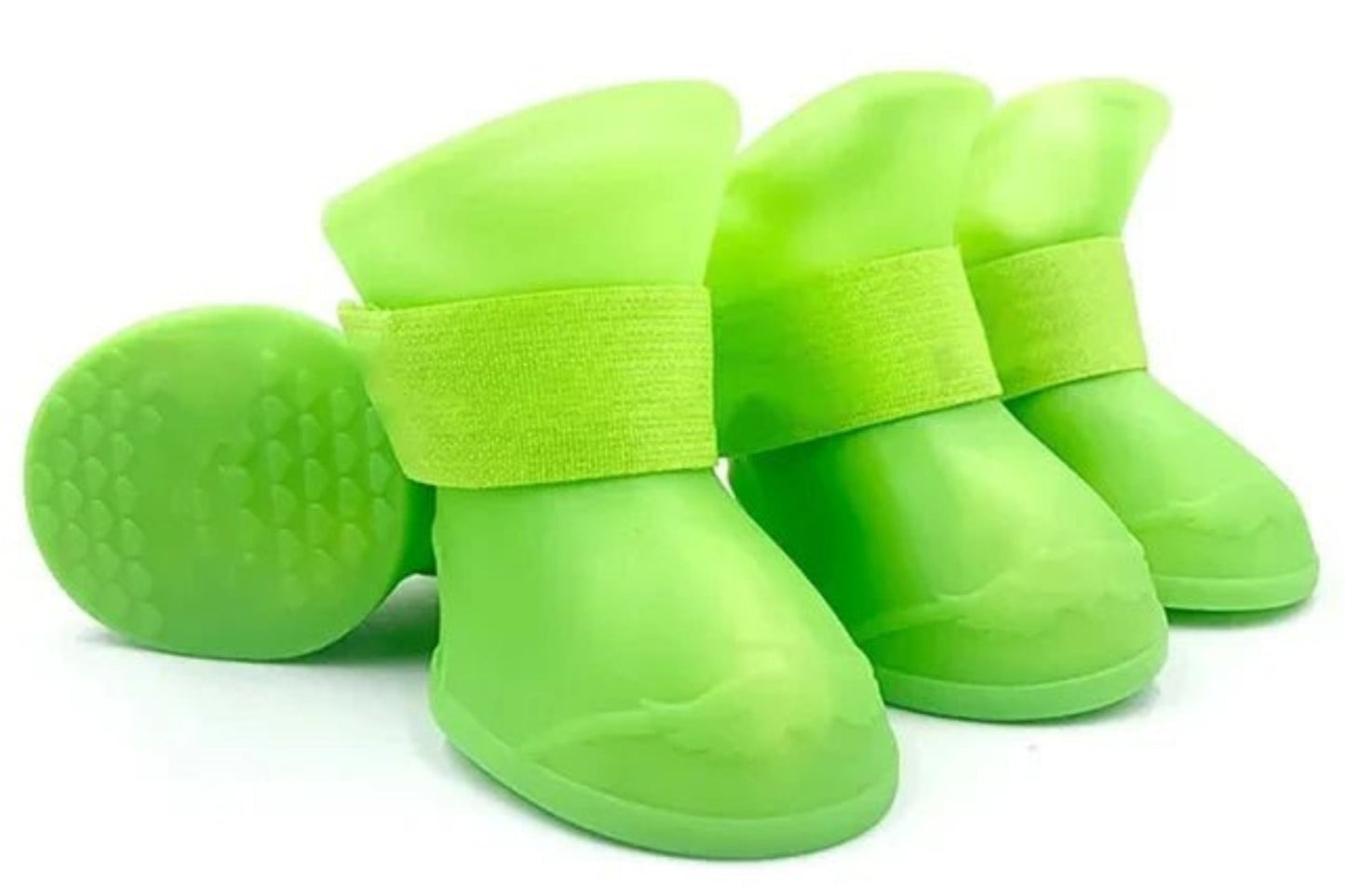 4Pcs Dog Waterproof Rain - shoes Anti - slip Rubber - Best Buddy Store