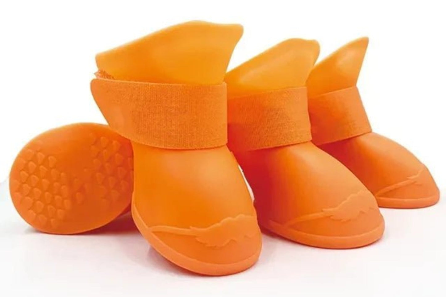 4Pcs Dog Waterproof Rain - shoes Anti - slip Rubber - Best Buddy Store