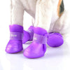 4Pcs Dog Waterproof Rain - shoes Anti - slip Rubber - Best Buddy Store