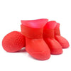 4Pcs Dog Waterproof Rain - shoes Anti - slip Rubber - Best Buddy Store