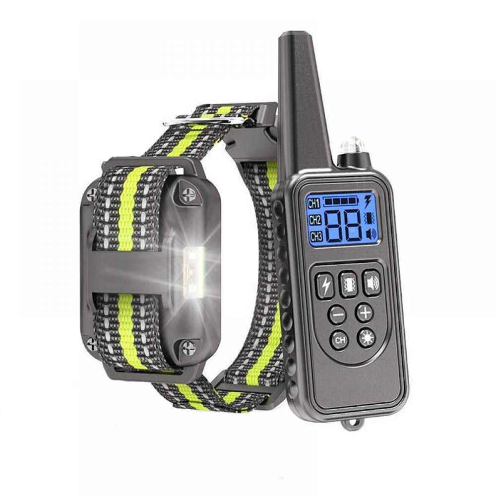 900 yd Remote Rechargeable Waterproof Electronic Shock Stop Barking Dog Training Collars - Best Buddy Store