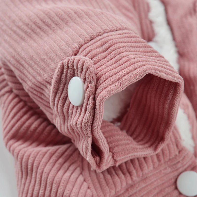 Dog Fleece Warm Coat Thicken Dog Outfit