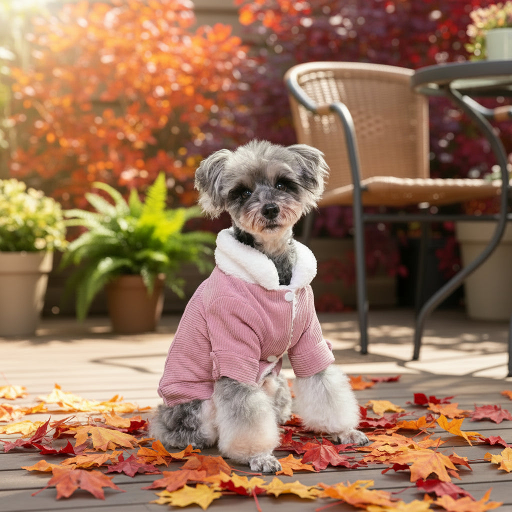 Dog Fleece Warm Coat Thicken Dog Outfit