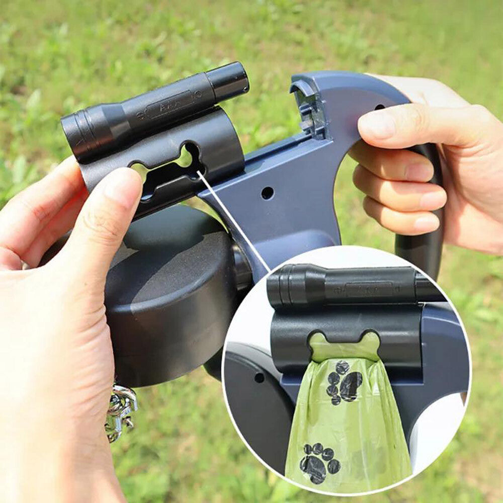 Dual Retractable Dog Leash