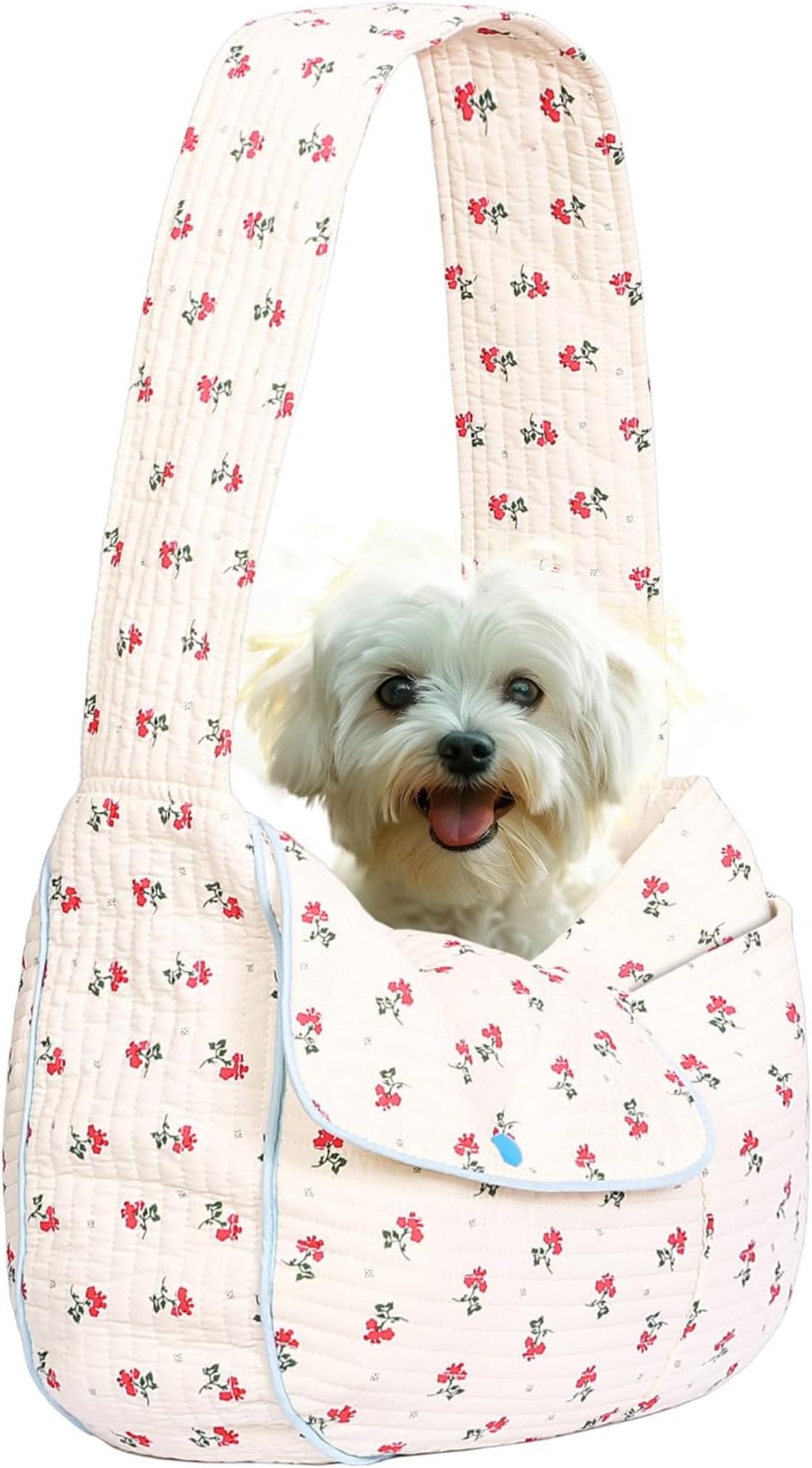 Floral Pet Carrier Sling Bag