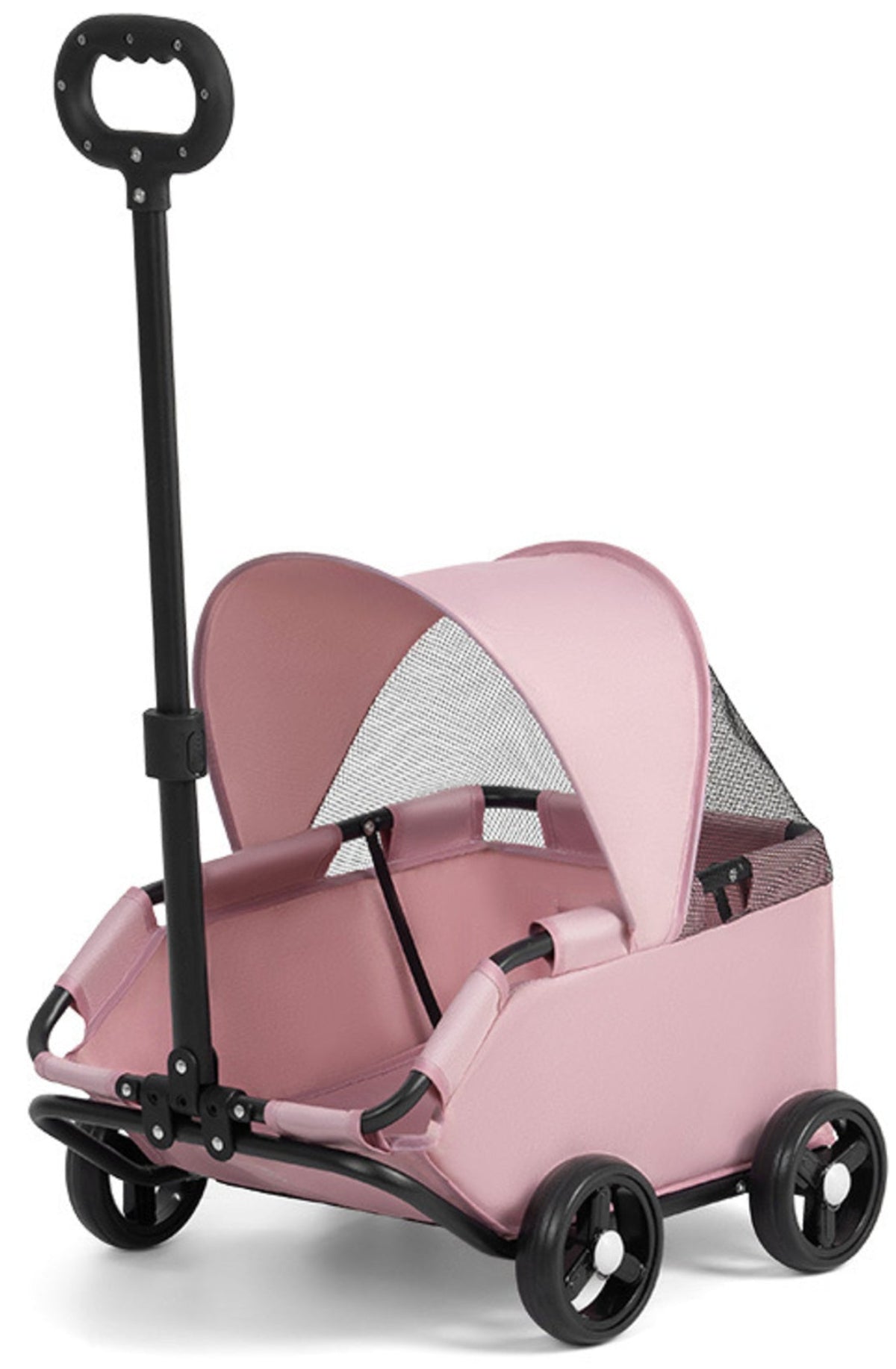 Foldable Pet Stroller with Shed