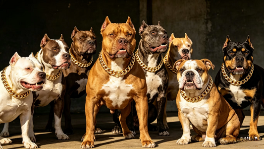 Heavy Duty Cuban Link Gold Chain Dog Collar