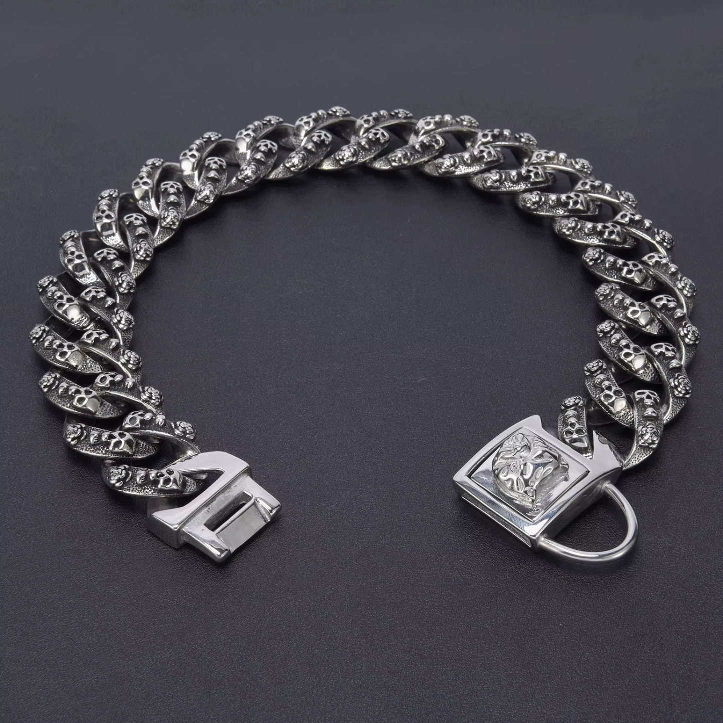 Heavy Duty Cuban Link Gold Chain Dog Collar