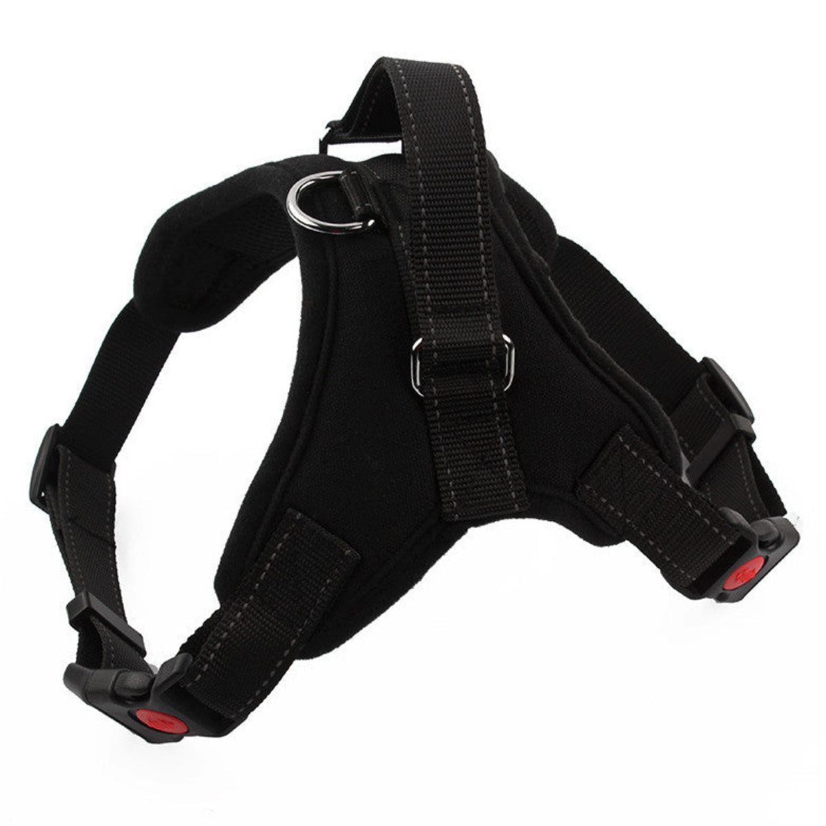 No-Pull Dog Harness - Padded Mesh Vest, Front & Back Clips, Reflective