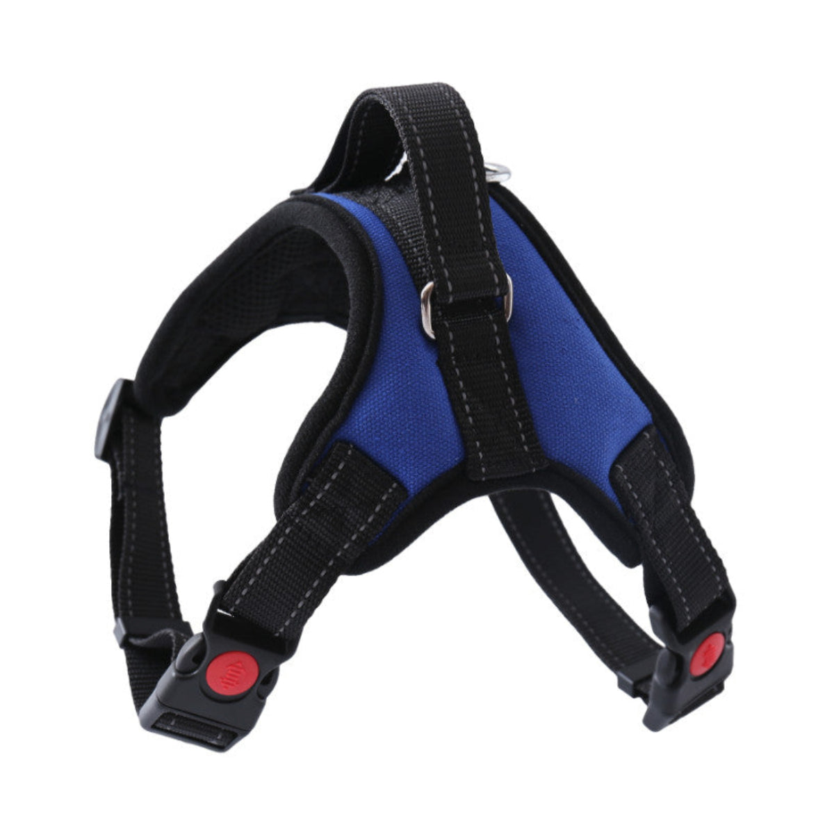 No-Pull Dog Harness - Padded Mesh Vest, Front & Back Clips, Reflective