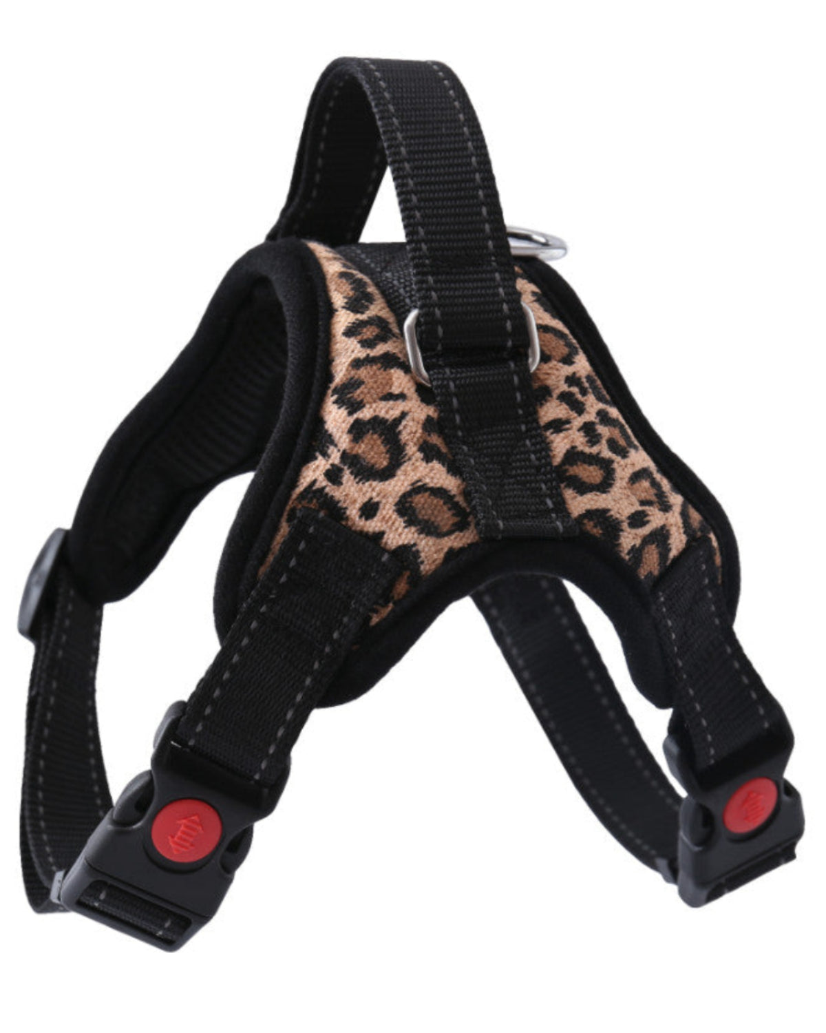 No-Pull Dog Harness - Padded Mesh Vest, Front & Back Clips, Reflective