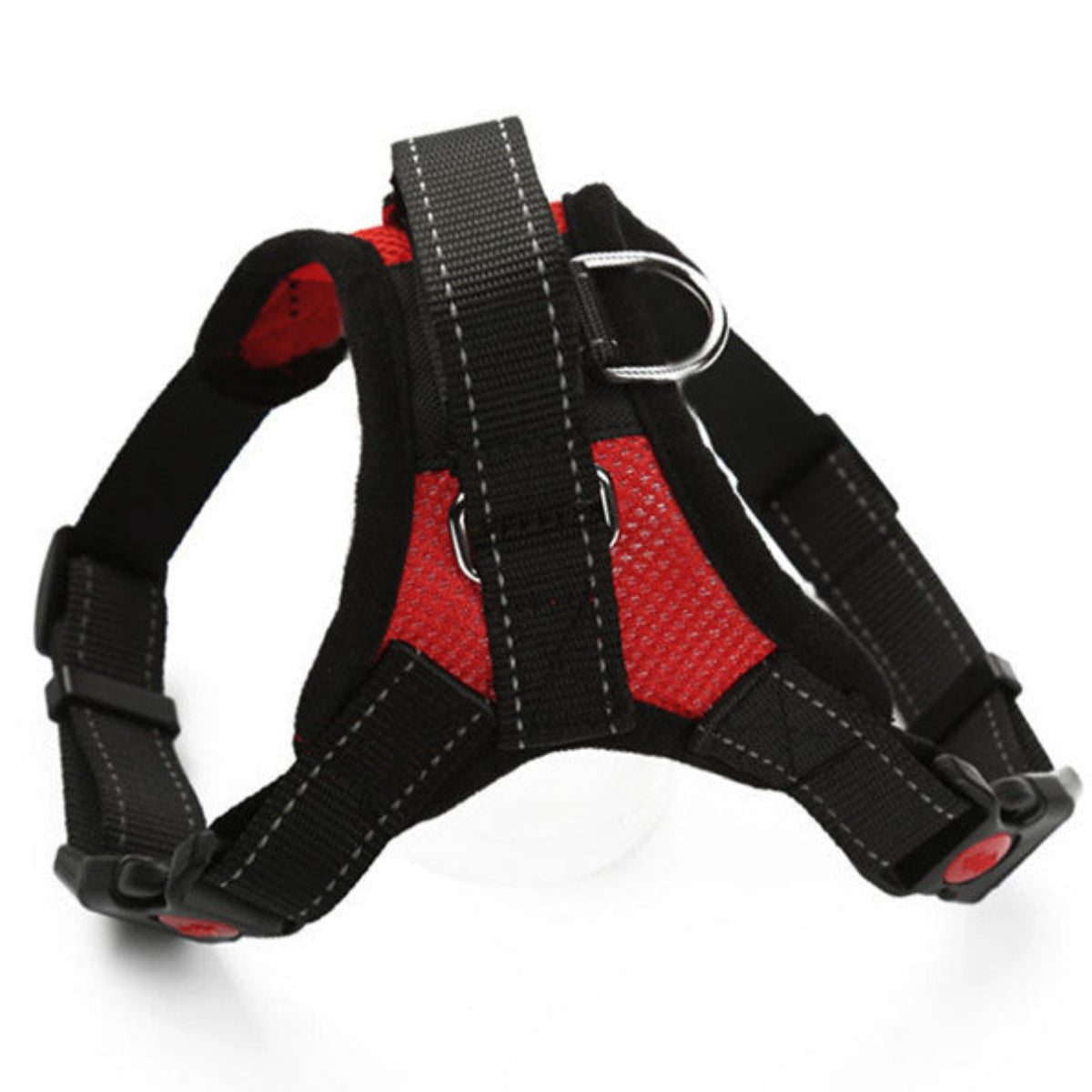 No-Pull Dog Harness - Padded Mesh Vest, Front & Back Clips, Reflective