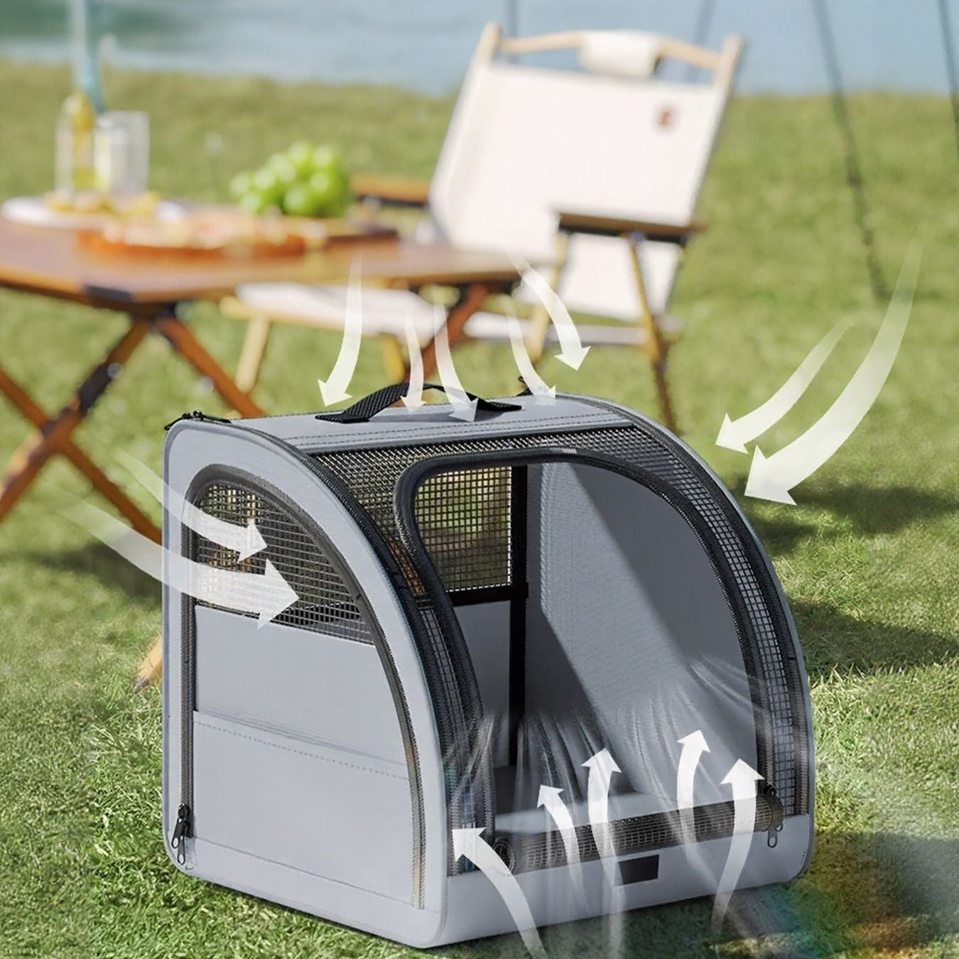 Portable Breathable Pet Carrier Cage