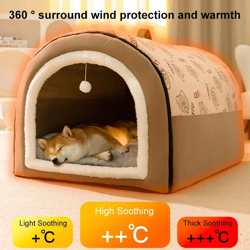 Warm Dog House Mat – Deep Sleep Tent - BestBuddyStore