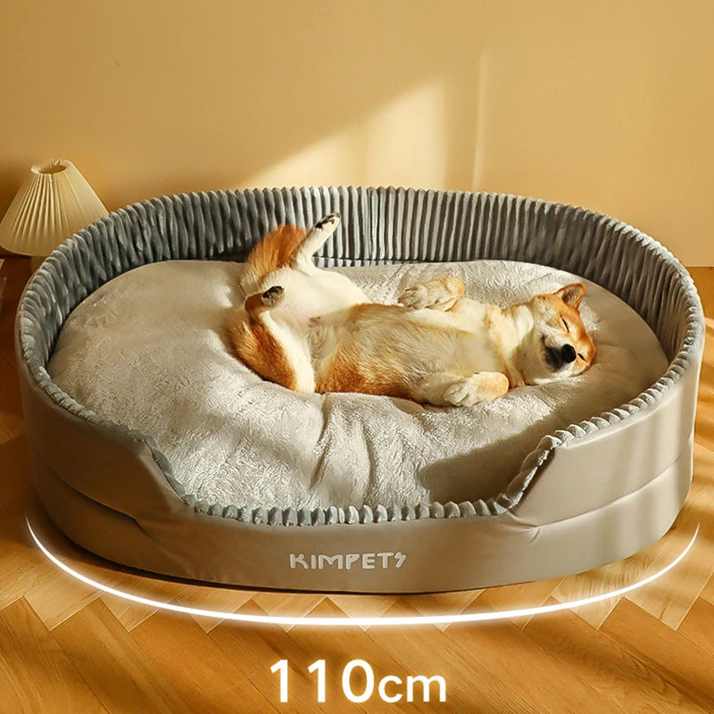 Plush Pet Dog Bed – Thickened, Removable Mat - BestBuddyStore