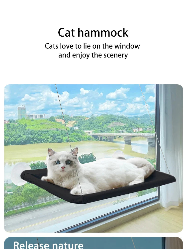 Ultra-Soft Cat Window Hammock