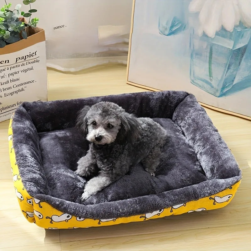 Cushion Dog Bed – Pet Basket for All Sizes - BestBuddyStore