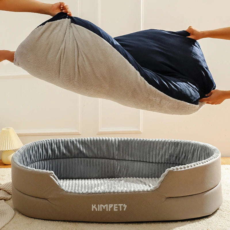 Plush Pet Dog Bed 