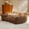 Luxury Cat Bed Sofa Winter Warm Nest Comfortable Plush