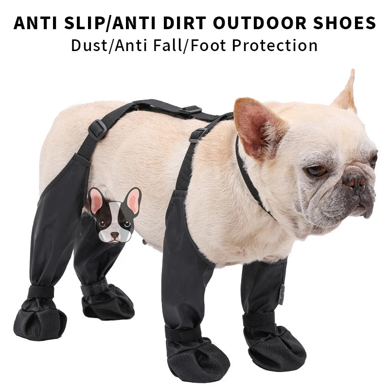 Dog Rain Snow Waterproof Anti-Slip Boots - BestBuddyStore