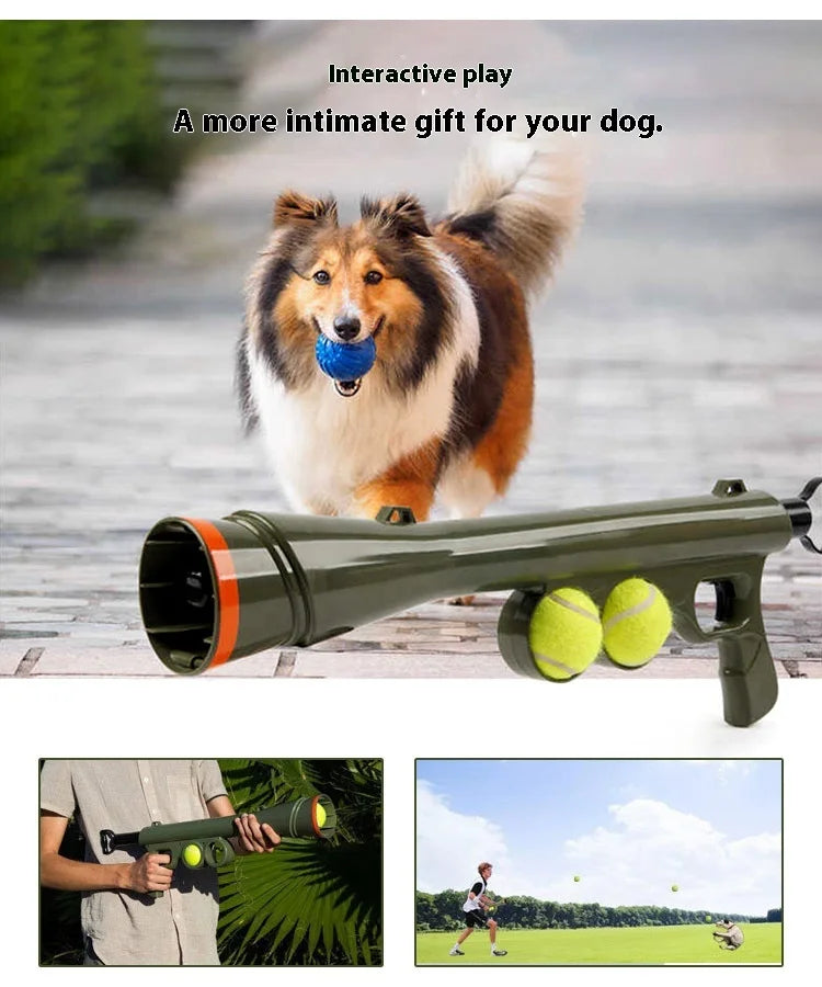 Dog Interactive Ball Shooter - BestBuddyStore