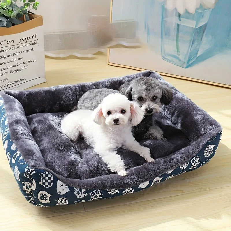 Cushion Dog Bed – Pet Basket for All Sizes - BestBuddyStore