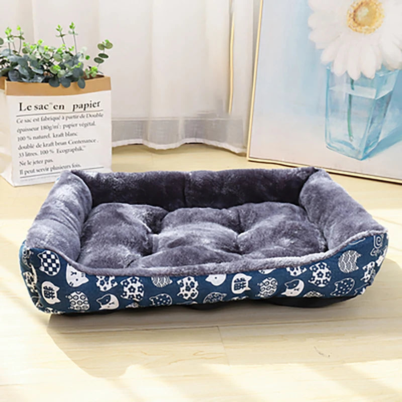 Cushion Dog Bed – Pet Basket for All Sizes - BestBuddyStore