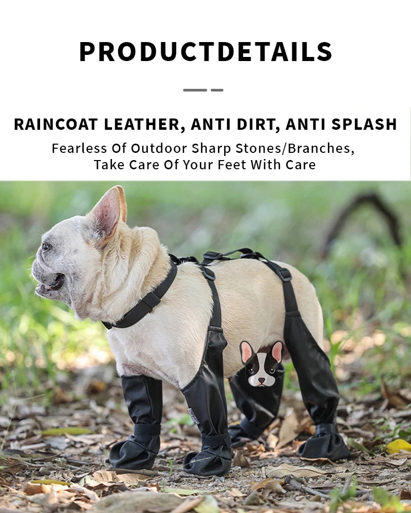 Dog Rain Snow Waterproof Anti-Slip Boots - BestBuddyStore