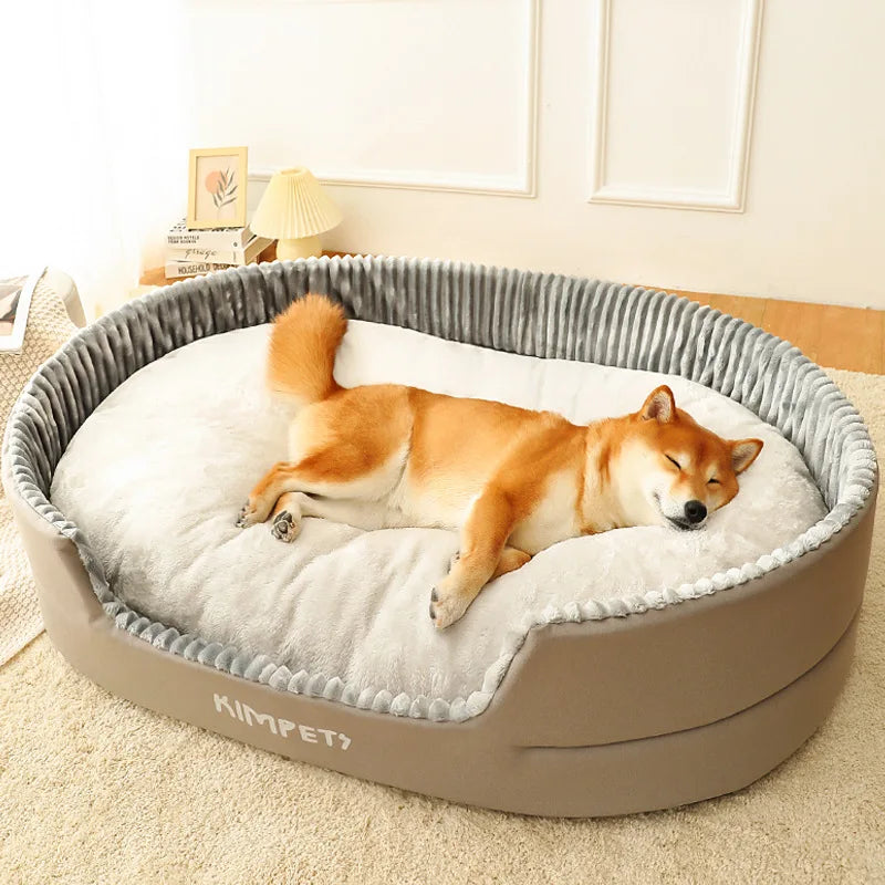 Plush Pet Dog Bed – Thickened, Removable Mat - BestBuddyStore