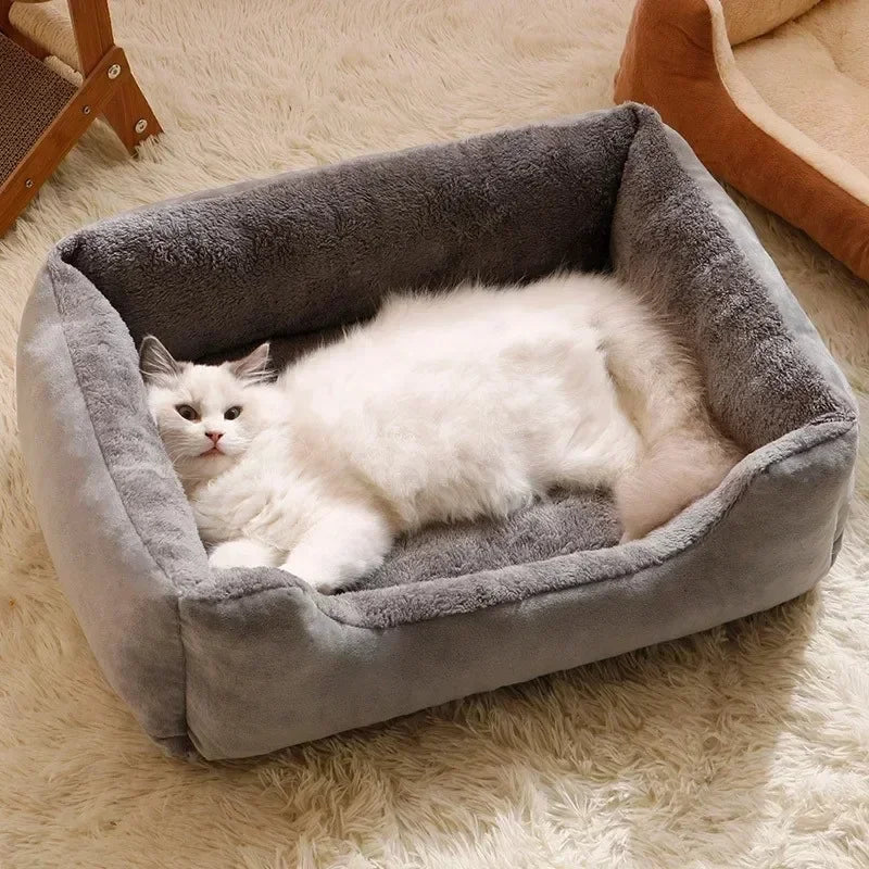 Warm Thickened Cat Bed