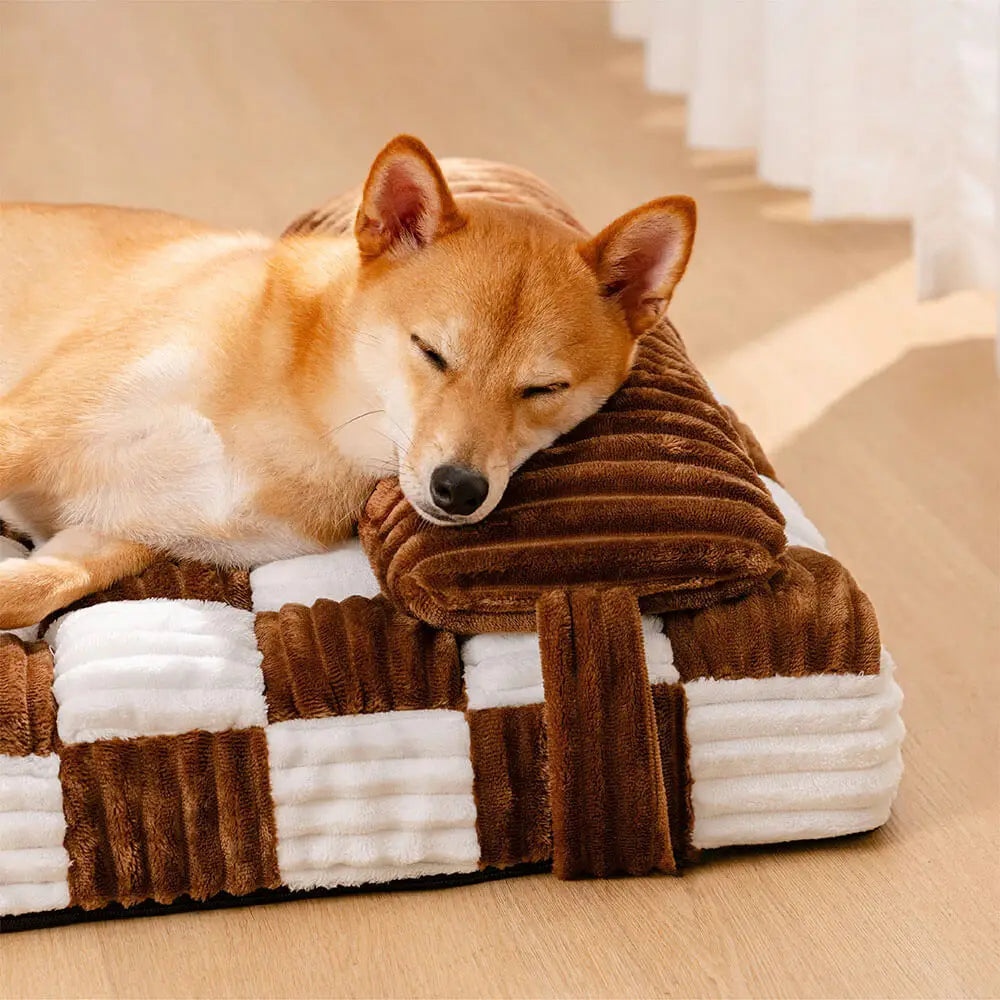 Handmade Plush Orthopedic Dog Bed – Soft & Supportive - BestBuddyStore