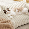 Luxury Cat Bed Sofa Winter Warm Nest Comfortable Plush