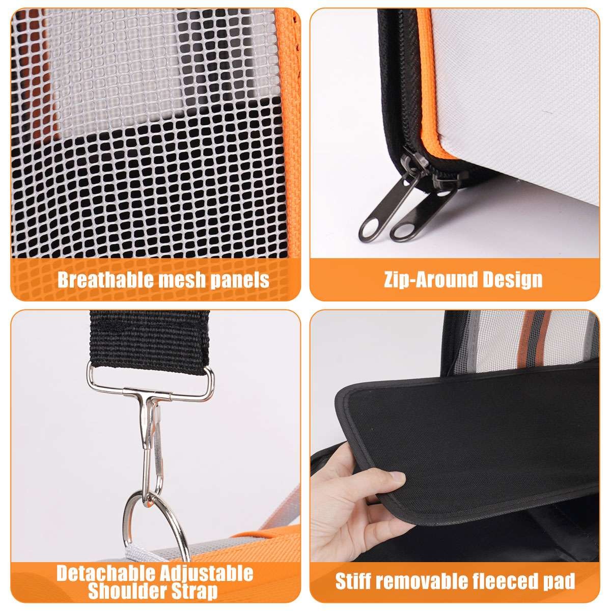Soft-Sided Pet Carrier Tote Bag