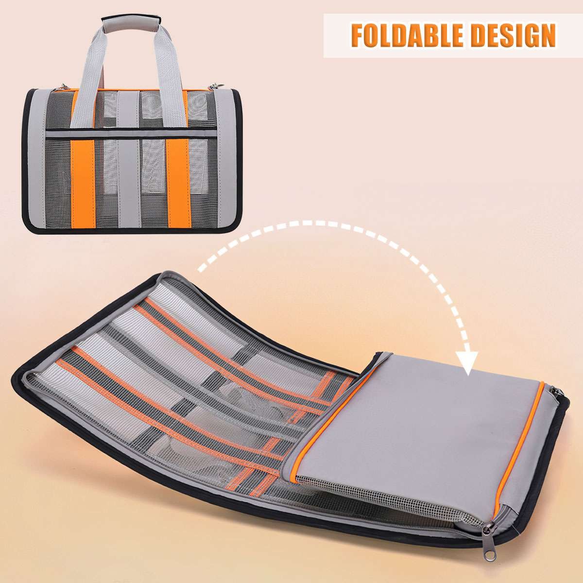 Soft-Sided Pet Carrier Tote Bag